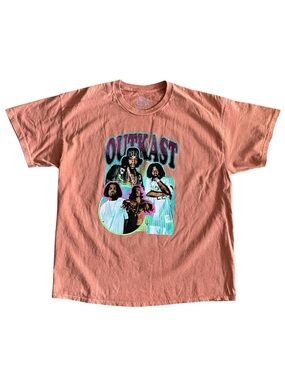 OutKast Graphic Tee XL Unisex 100% Cotton Hip Hop Band T-Shirt NWOT